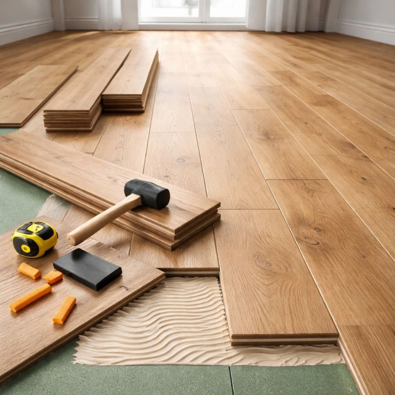 Engineered Wood Installation in Pleasanton, CA