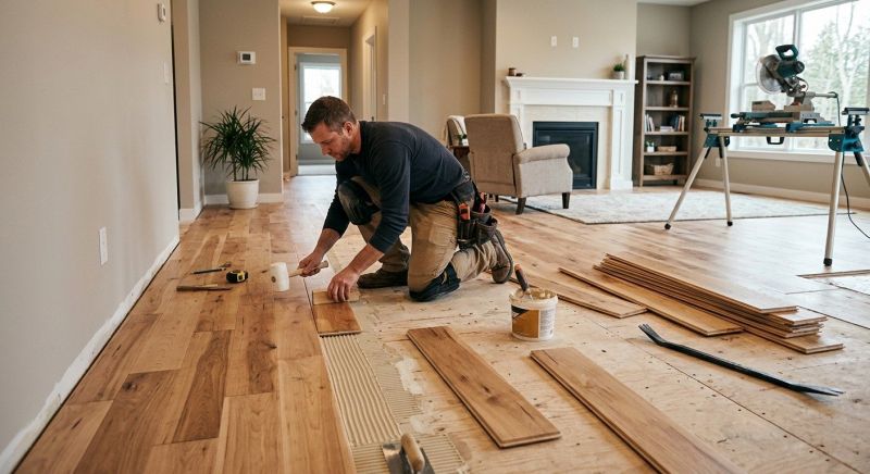 Engineered Wood Installation in Pleasanton, CA