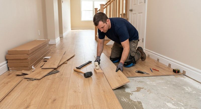 Laminate Floor Installation in Lafayette, CA