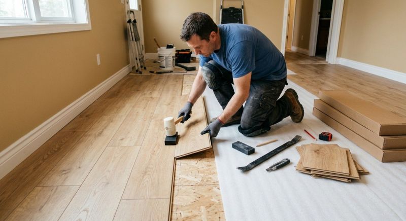 Laminate Floor Installation in San Carlos, CA