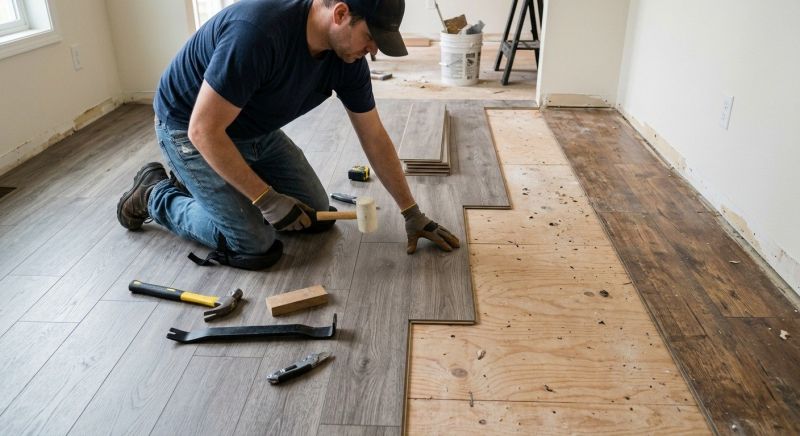 Laminate Floor Replacement in Concord, CA