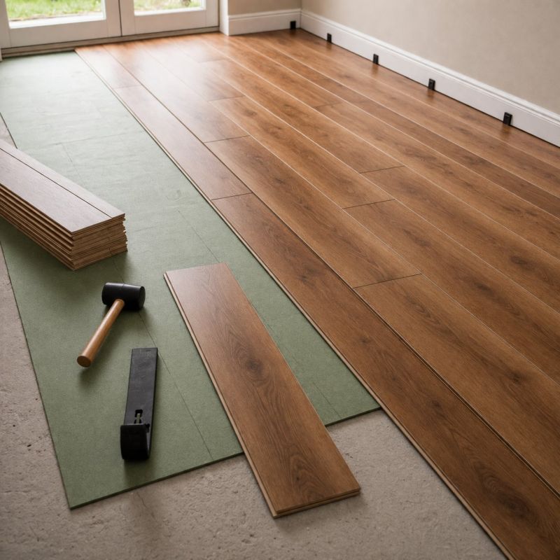Laminate Floor Replacement in San Carlos, CA