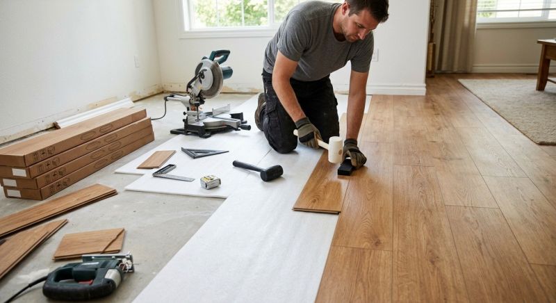 Laminate Floor Replacement in San Leandro, CA