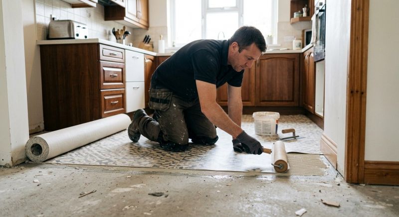 Linoleum Floor Installation in Brentwood, CA