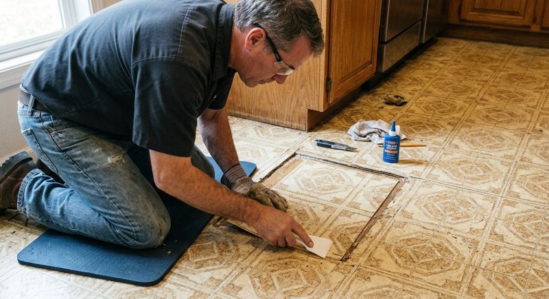 Linoleum Floor Installation in Clayton, CA