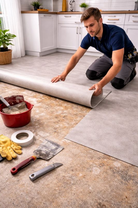 Linoleum Floor Installation in Pleasant Hill, CA