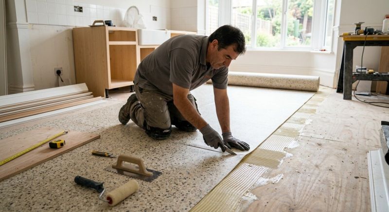 Linoleum Floor Installation in San Mateo, CA