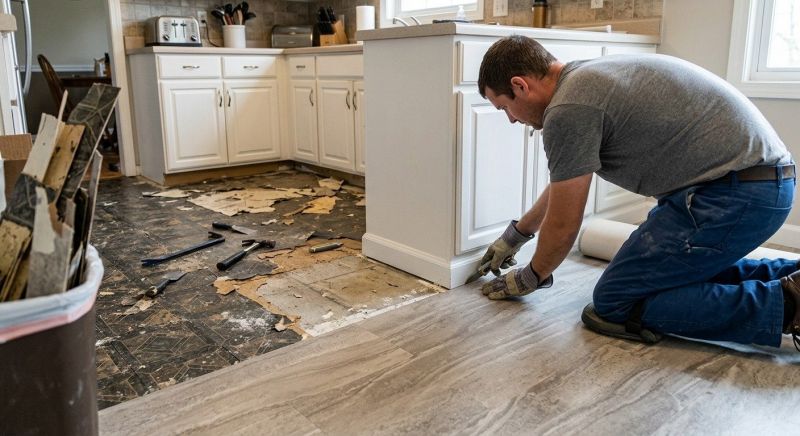 Linoleum Floor Installation in Stanford, CA