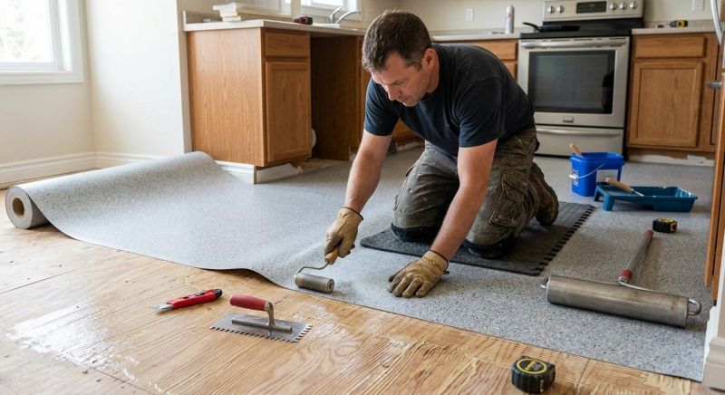 Linoleum Floor Installation in Sunnyvale, CA