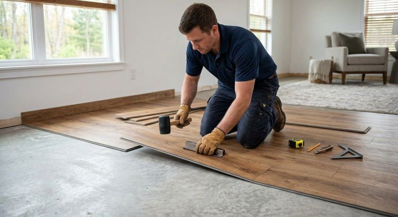 Luxury Vinyl Tile Installation in Los Altos, CA