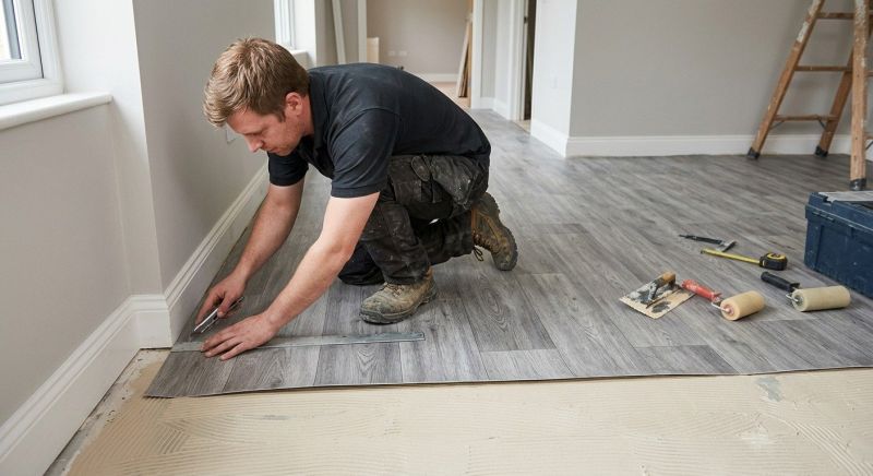 Sheet Vinyl Installation in Emeryville, CA