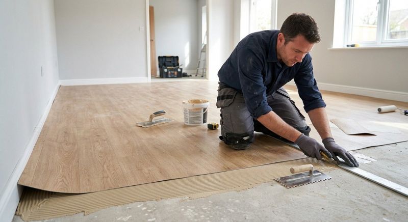 Sheet Vinyl Installation in Walnut Creek, CA