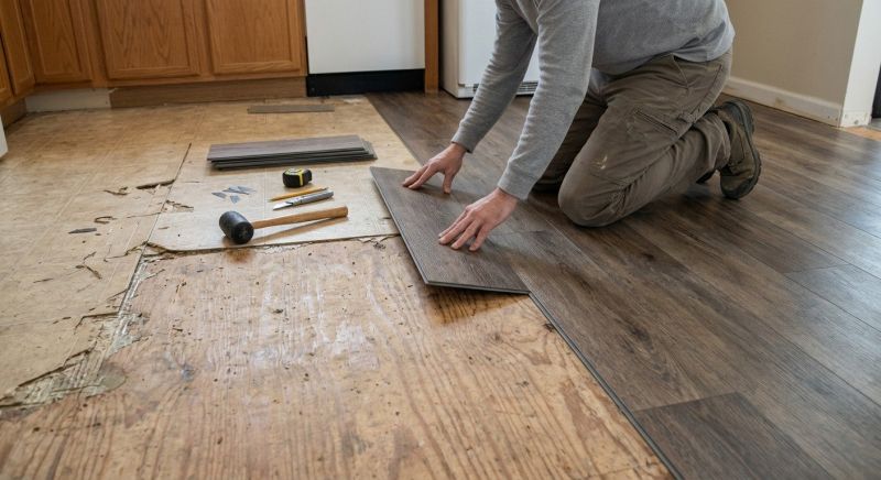 Vinyl Flooring Installation in San Ramon, CA