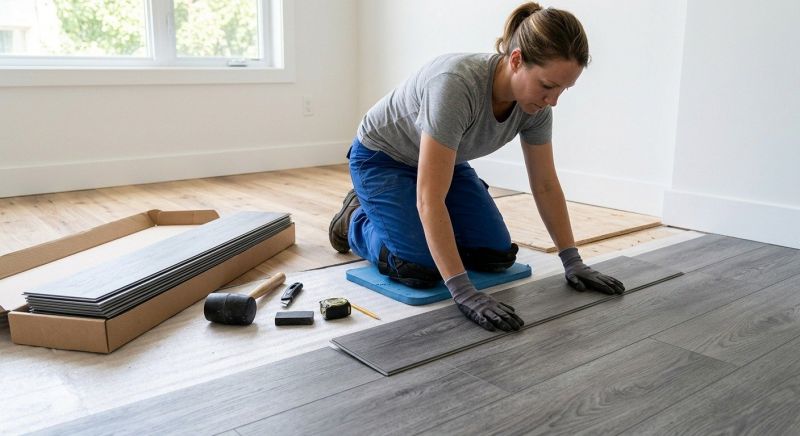 Vinyl Tile Installation in Pleasanton, CA